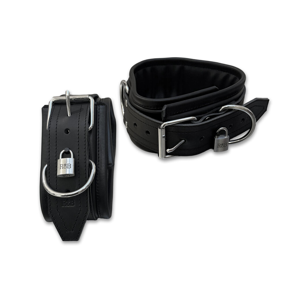 RoB Master's Choice Leren Dijboeien, Extra breed,  Zachte Padding - Afsluitbaar