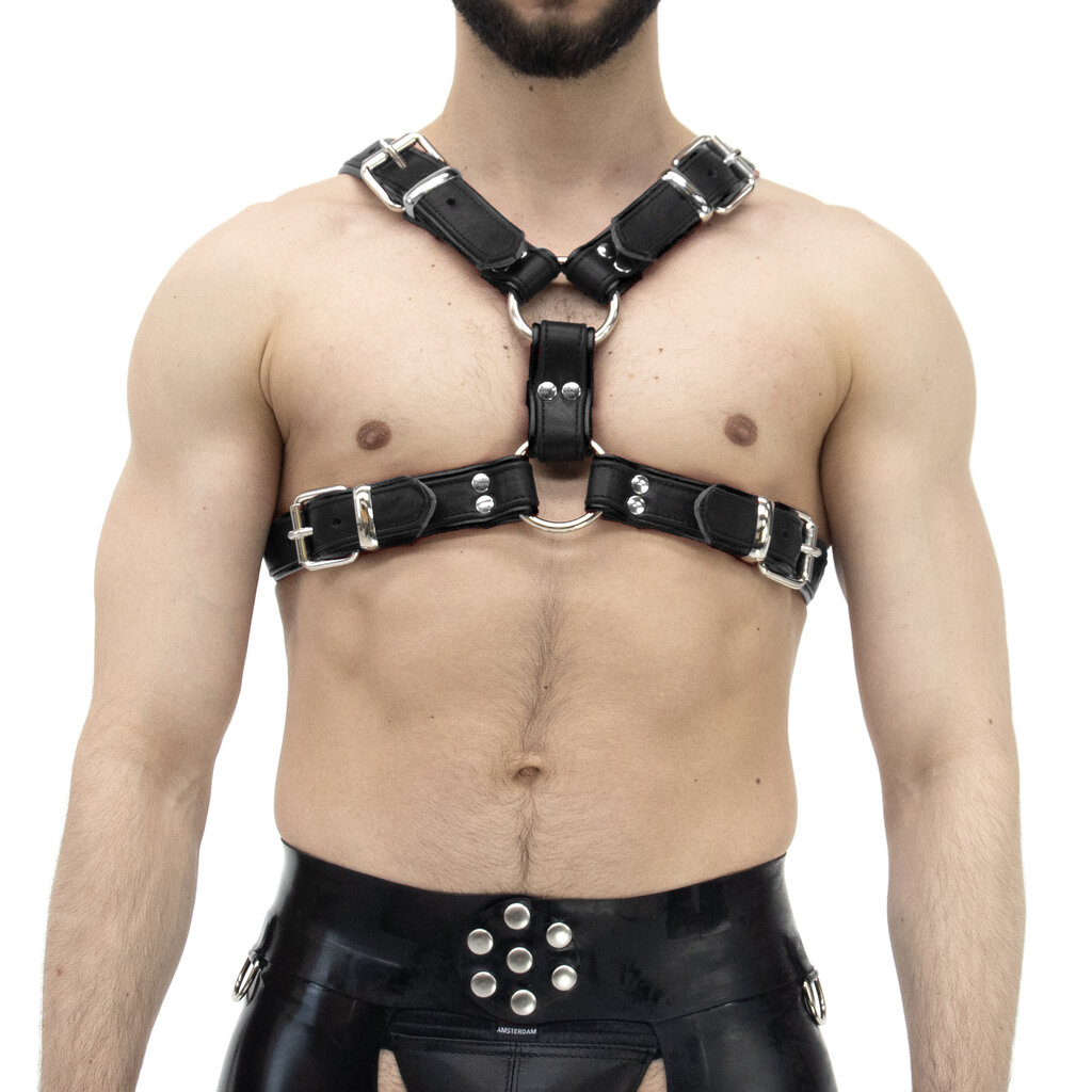 RoB Y-Front Brust Harness schwarz