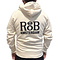 RoB Sweater with zipper White