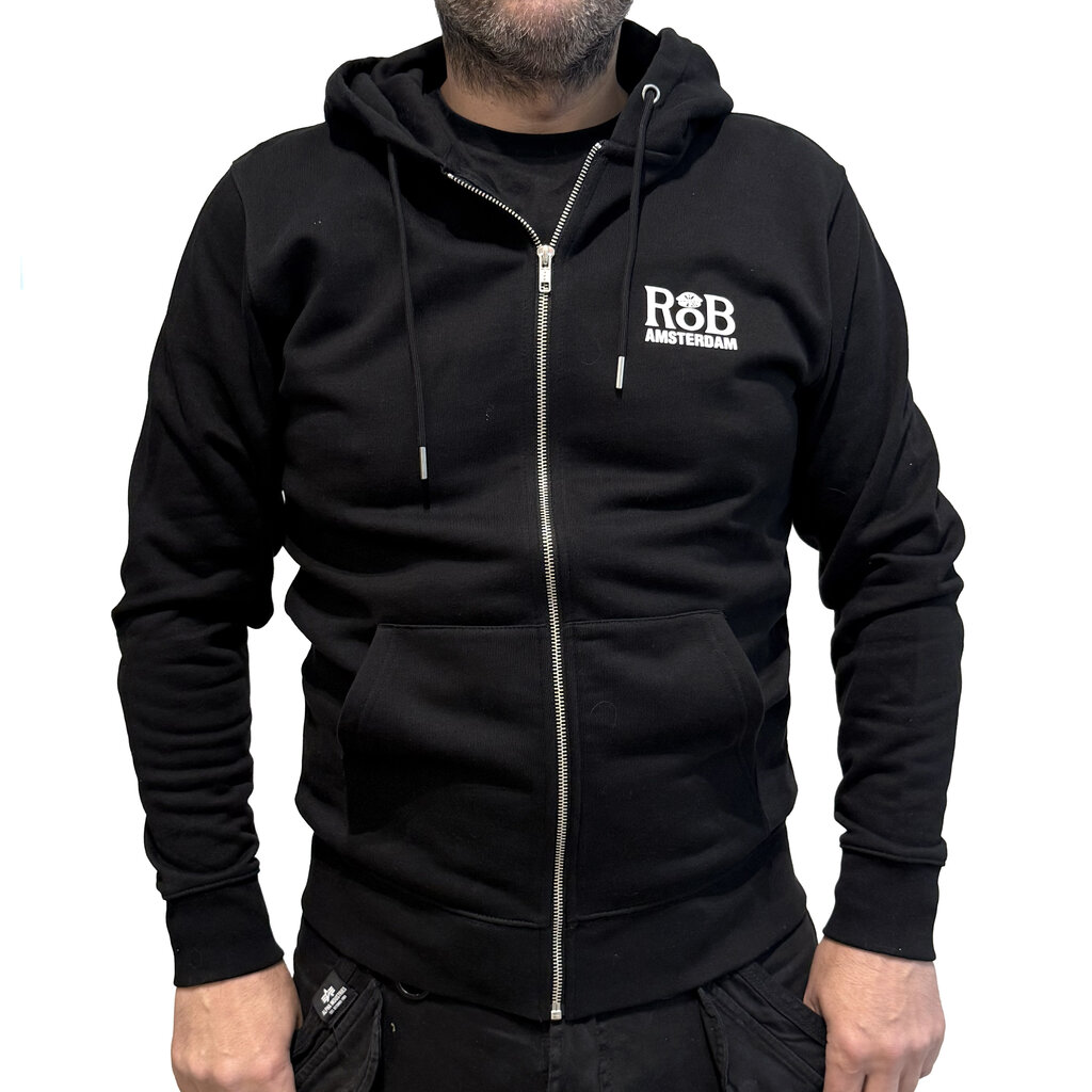 RoB Sweater with zipper black