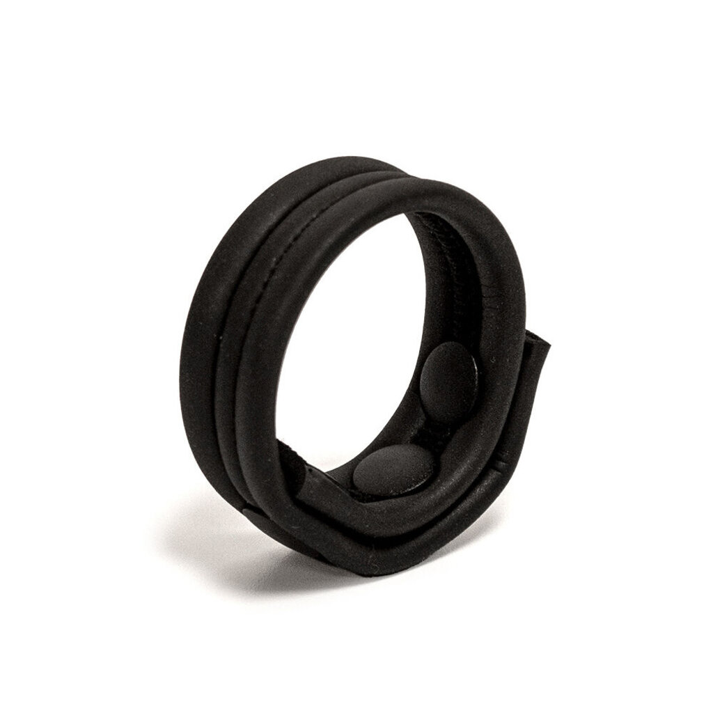 Brutus Neoprene Cock strap Zwart