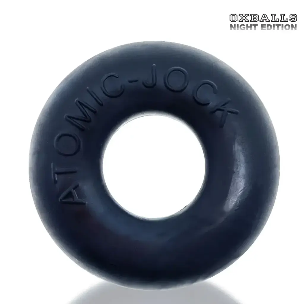 Oxballs TPR Do-Nut 2 Cockring Night Black