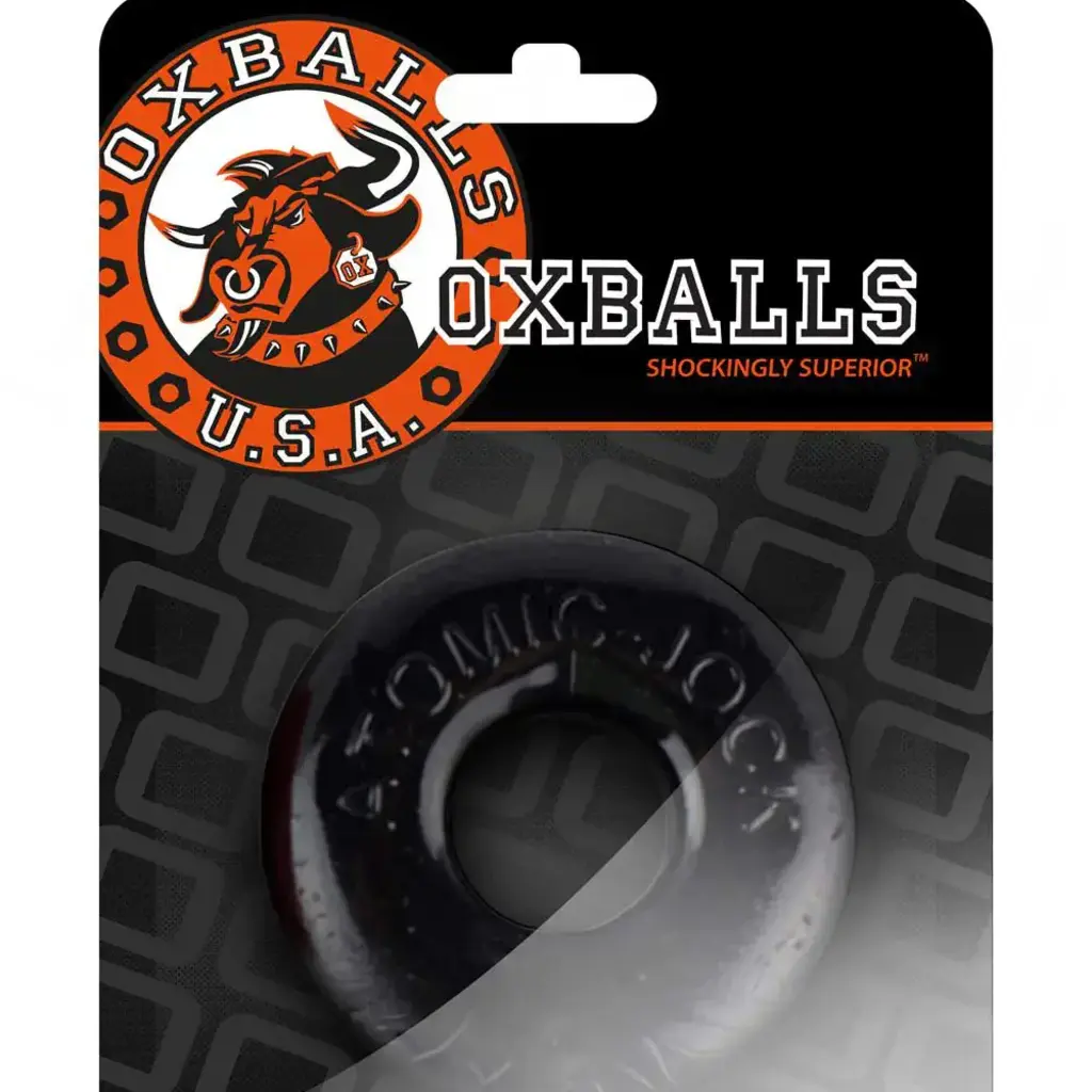 Oxballs TPR Do-Nut 2 Cockring Black
