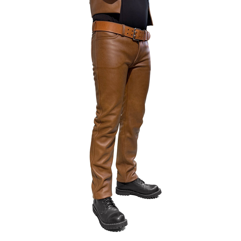 RoB Stallion Leather Hipster Pants Ox