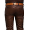 RoB Stallion Leather Hipster Pants Grizzly