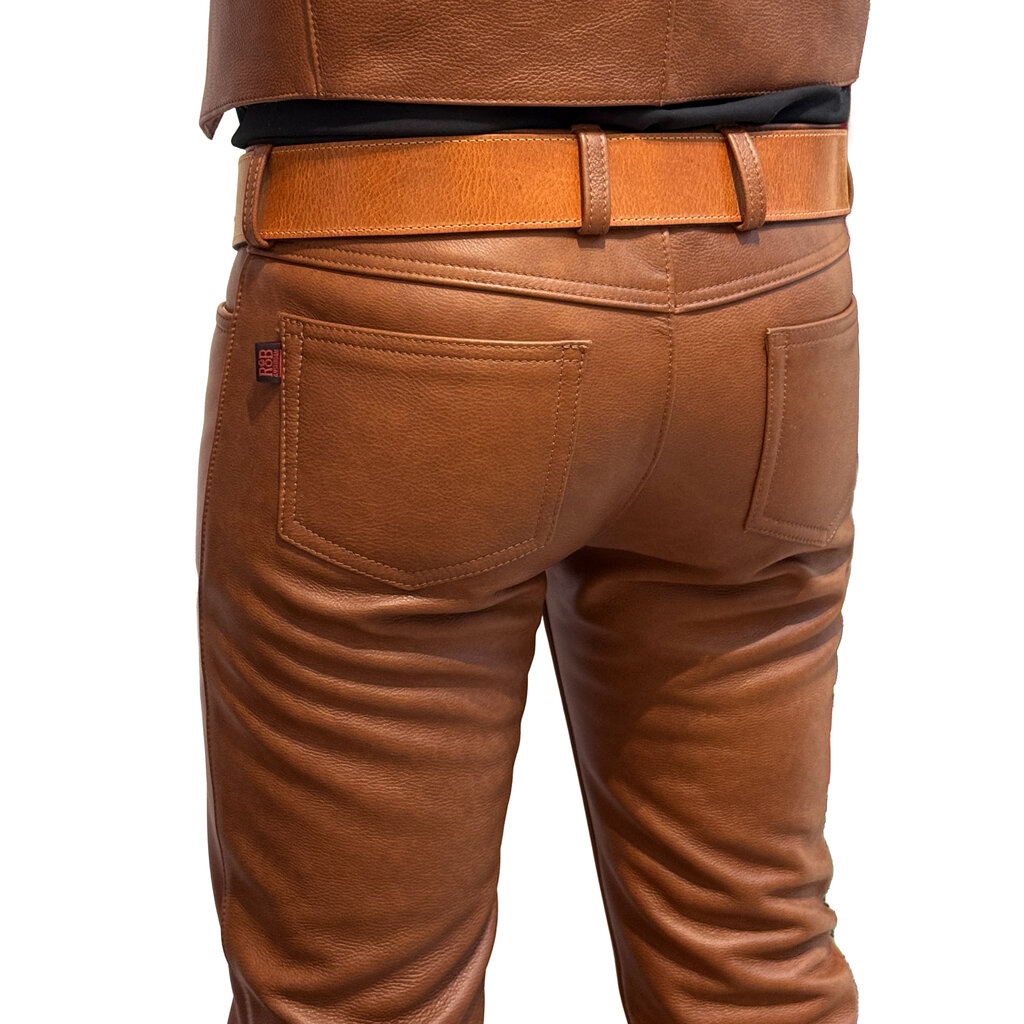 RoB Stallion Leather Hipster Pants Ox