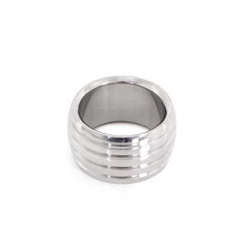 Kiotos Fancy Steel Donut Ring 35 mm