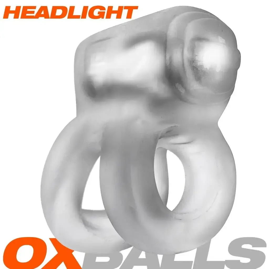 Oxballs HEADLIGHT LED Cockring Clear Ice