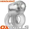 Oxballs HEADLIGHT LED Cockring Clear Ice