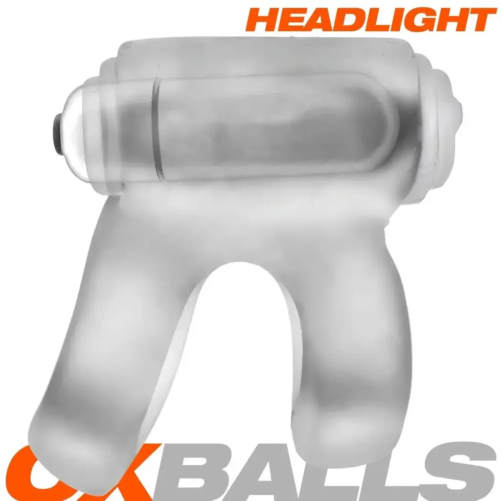 Oxballs HEADLIGHT LED Cockring Clear Ice