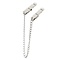  Modern Zinc Alloy Nipple Clamps with Chain
