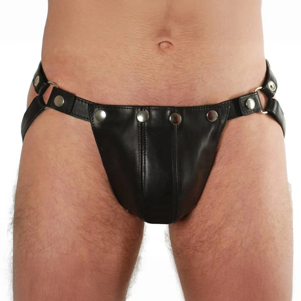 RoB Leather Posing Pouch Detachable Cockring