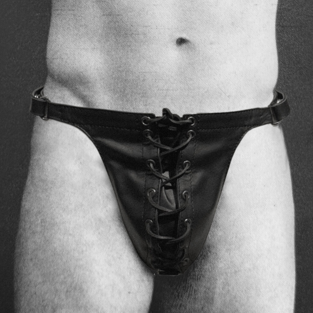 RoB Leren Vetersluiting Posing Pouch