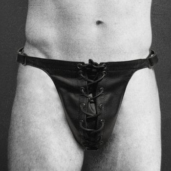 RoB Leather Laced Front Posing Pouch