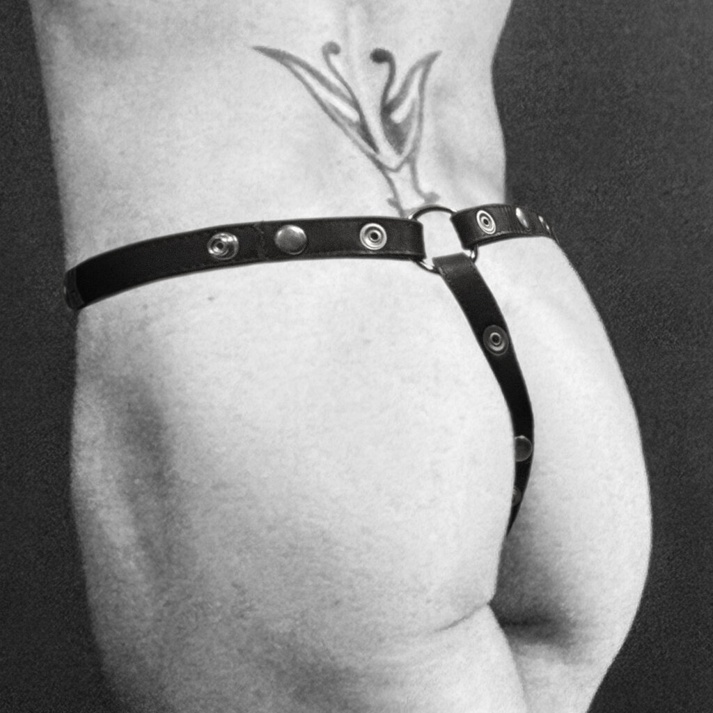 RoB Leder Laced Front Posing Pouch