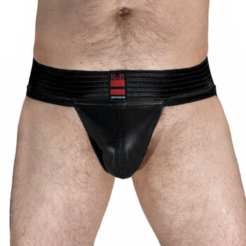 RoB Leather Jockstrap Black