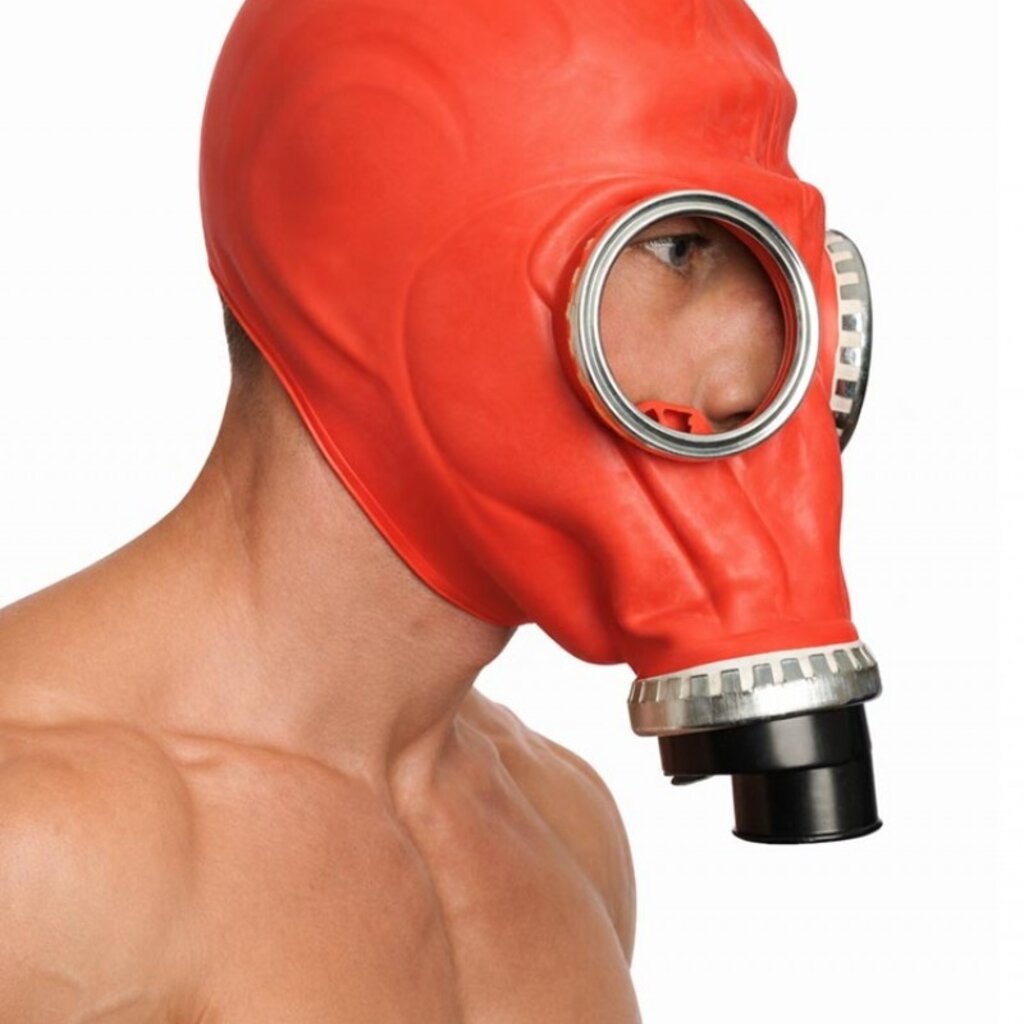 Russian Gasmask Red