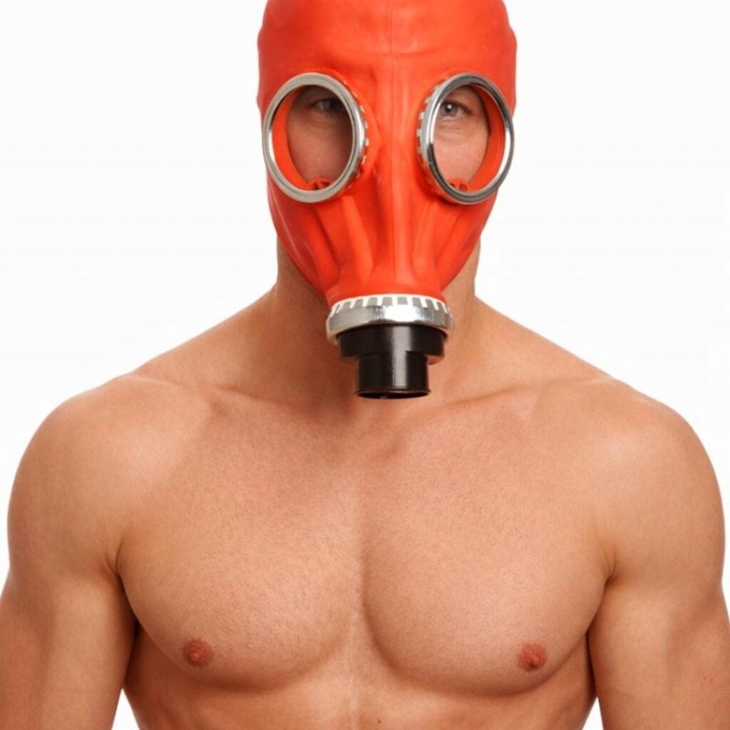 Russian Gasmask Red