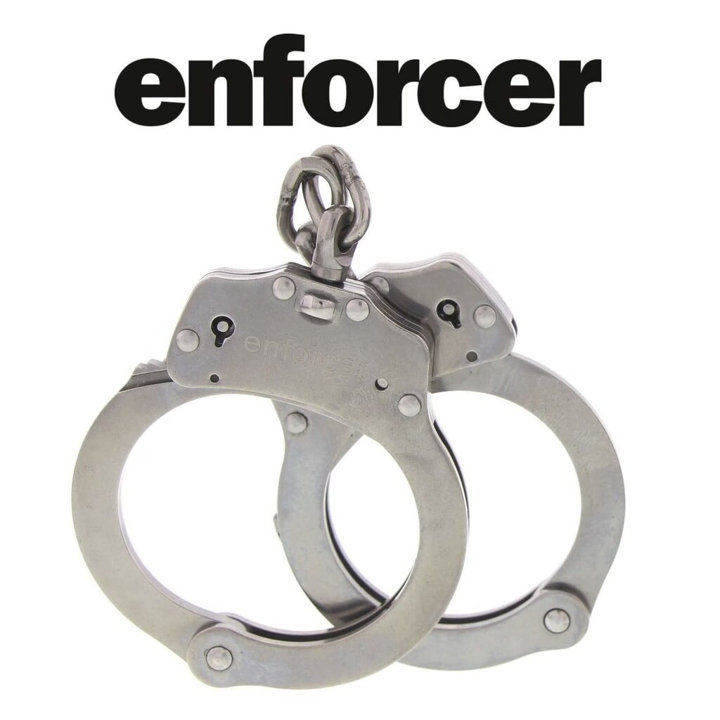 Enforcer Edelstahl Handfessel mit Etui