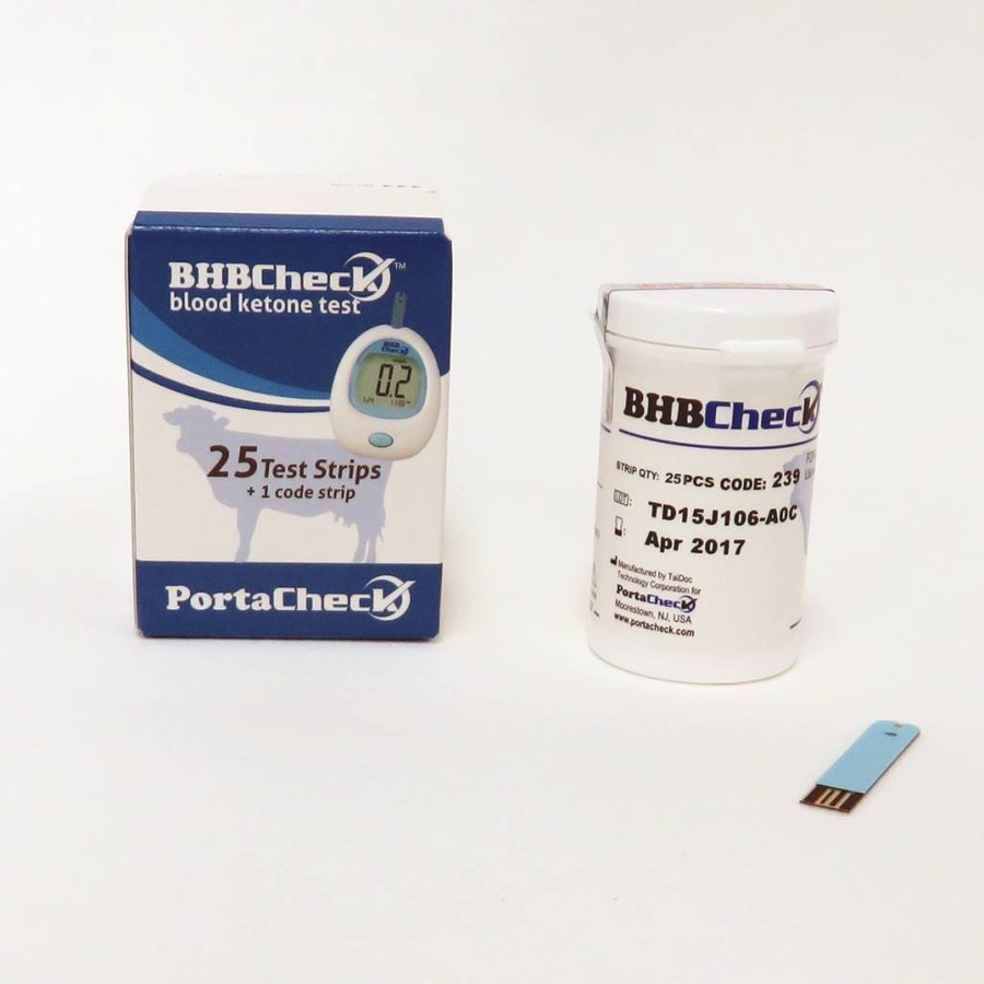 Porta BHBCheck Ketone blood test (starter set incl. 10 tests)-5