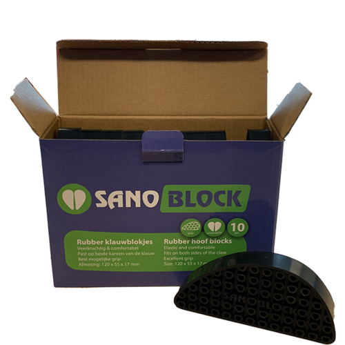 Sanoblock Rubber Hoef blokken (10 st/doos) 