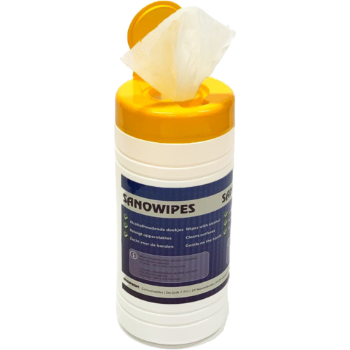 Sanowipes reinigende doekjes (90 st/bus) 