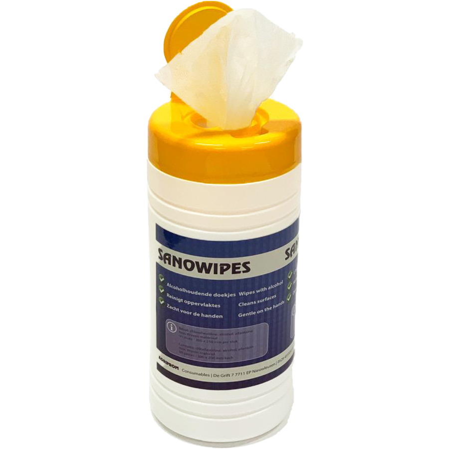 Sanowipes reinigende doekjes (90 st/bus)-1