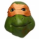 Maschera Tartarughe Ninja (arancione) 'Michelangelo'
