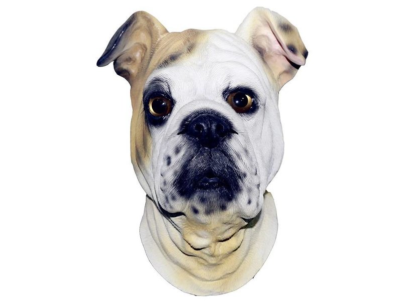 Maschera da Cane 'Bulldog inglese'