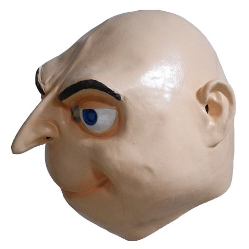 Gru mask (Despicable Me / Minions) - MisterMask.nl