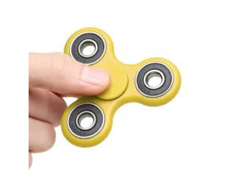 Fidget Spinner geel