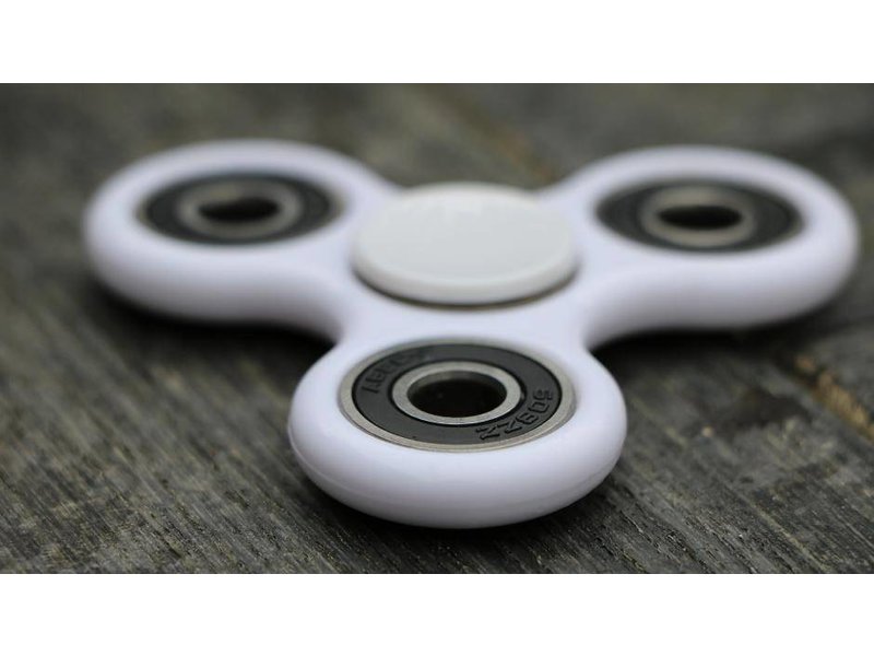 Fidget Spinner Bianco