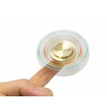 Fidget Spinner Goud Deluxe met 6 zijden