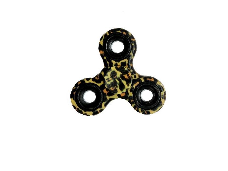 Fidget Spinner luipaard print