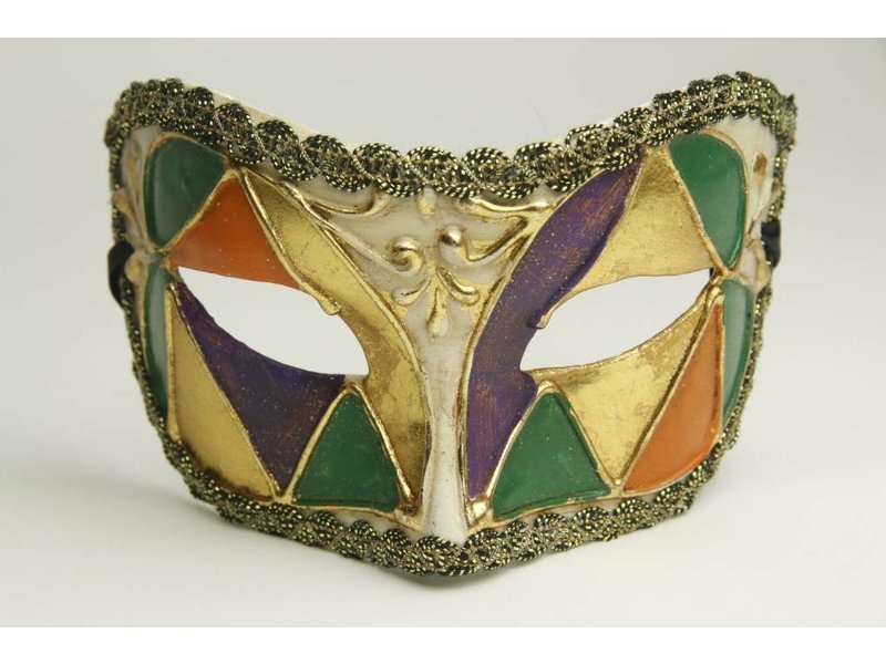 Venetian mask 'Multicolore Mardigras'