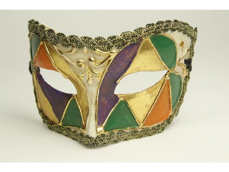 Venetian mask 'Multicolore Mardigras'