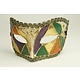 Venetian mask 'Multicolore Mardigras'