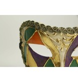 Venetian mask 'Multicolore Mardigras'