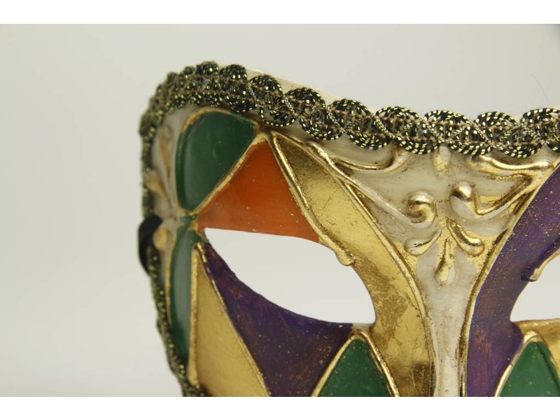 Venetian mask 'Multicolore Mardigras'