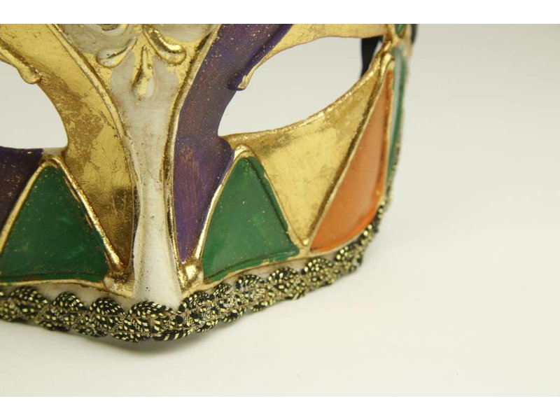 Venetian mask 'Multicolore Mardigras'