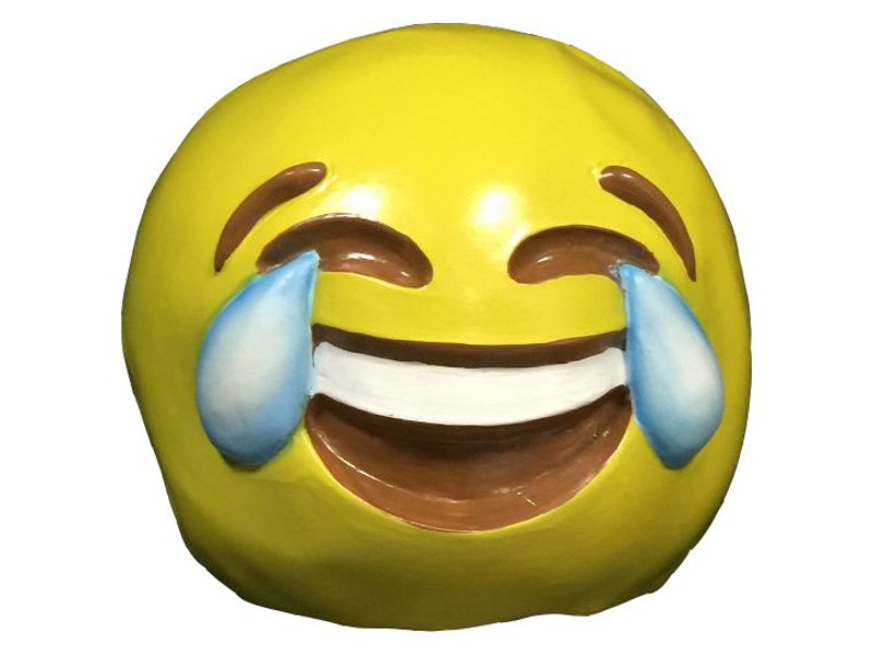 Emoji mask ‘Crying Laugh’ (emoticon)