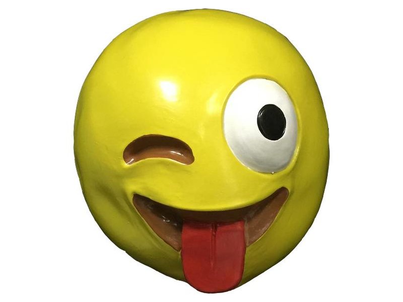 Maschera Emoji ‘Crazy’