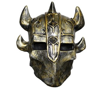 Masque de chevalier "casque avec cornes"