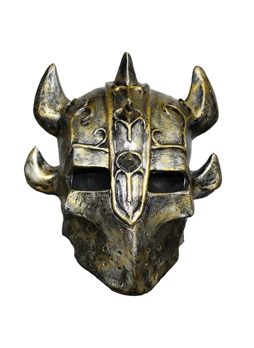 Knight mask 'helmet with horns'