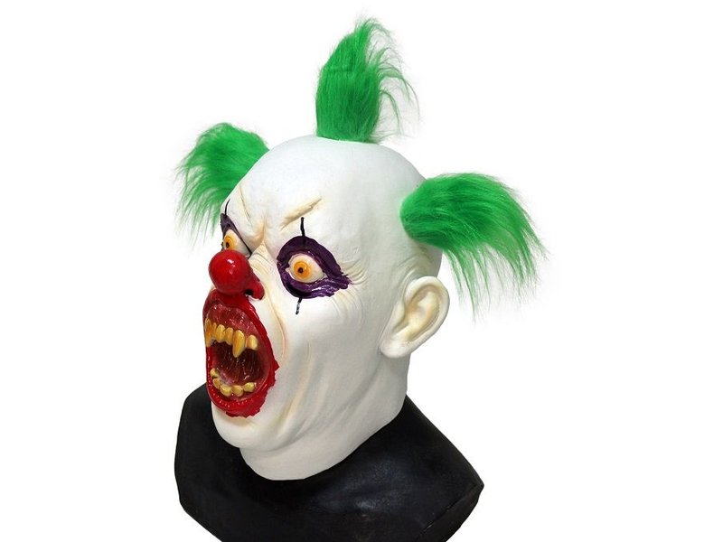 Maschera da Clown Horror 'Greeny'