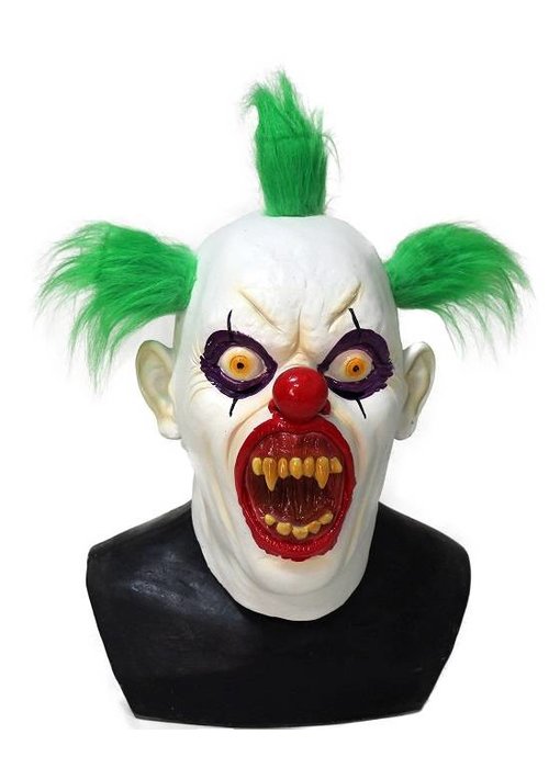 Killer Clown mask 'Greeny'