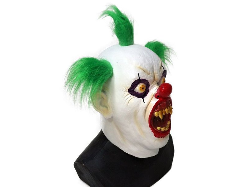 Masque de clown tueur "Greeny"