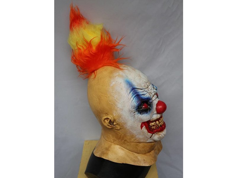 Horror clown mask 'Fire Devil'