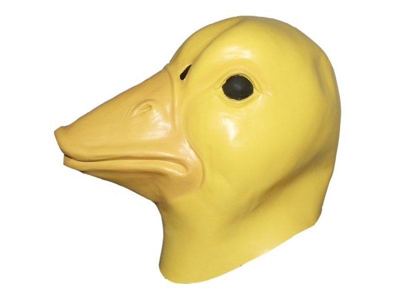 Duck mask (young yellow duck)