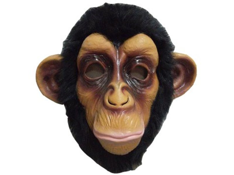 Maschera da Scimmia in lattice Scimpanzé